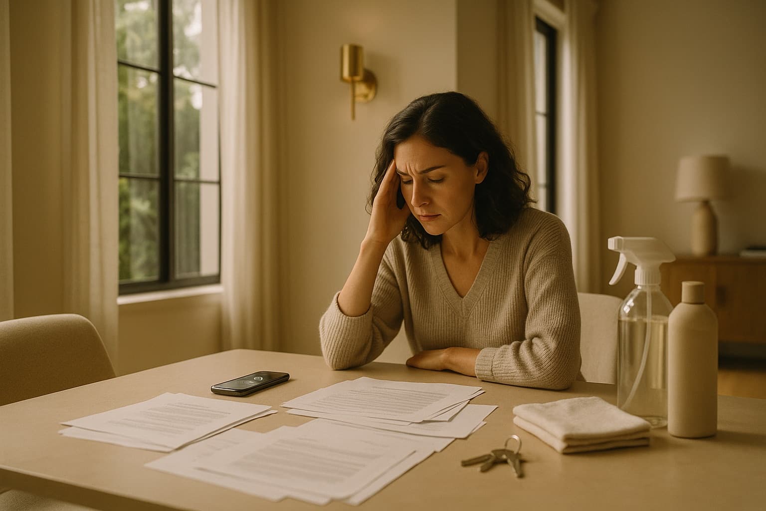 Overwhelmed homeowner trying to self-manage a rental alone